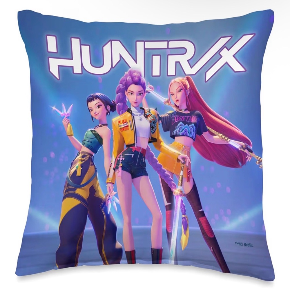 K-pop Demon Hunters HUNTR/X Officially Licensed Throw Pillow - Boutique